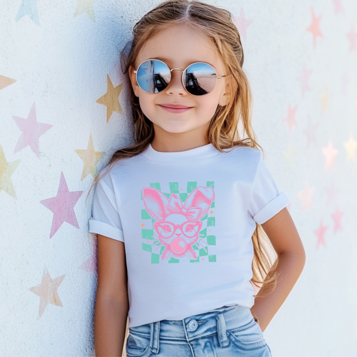 Bunny Blowing Bubble T-shirt