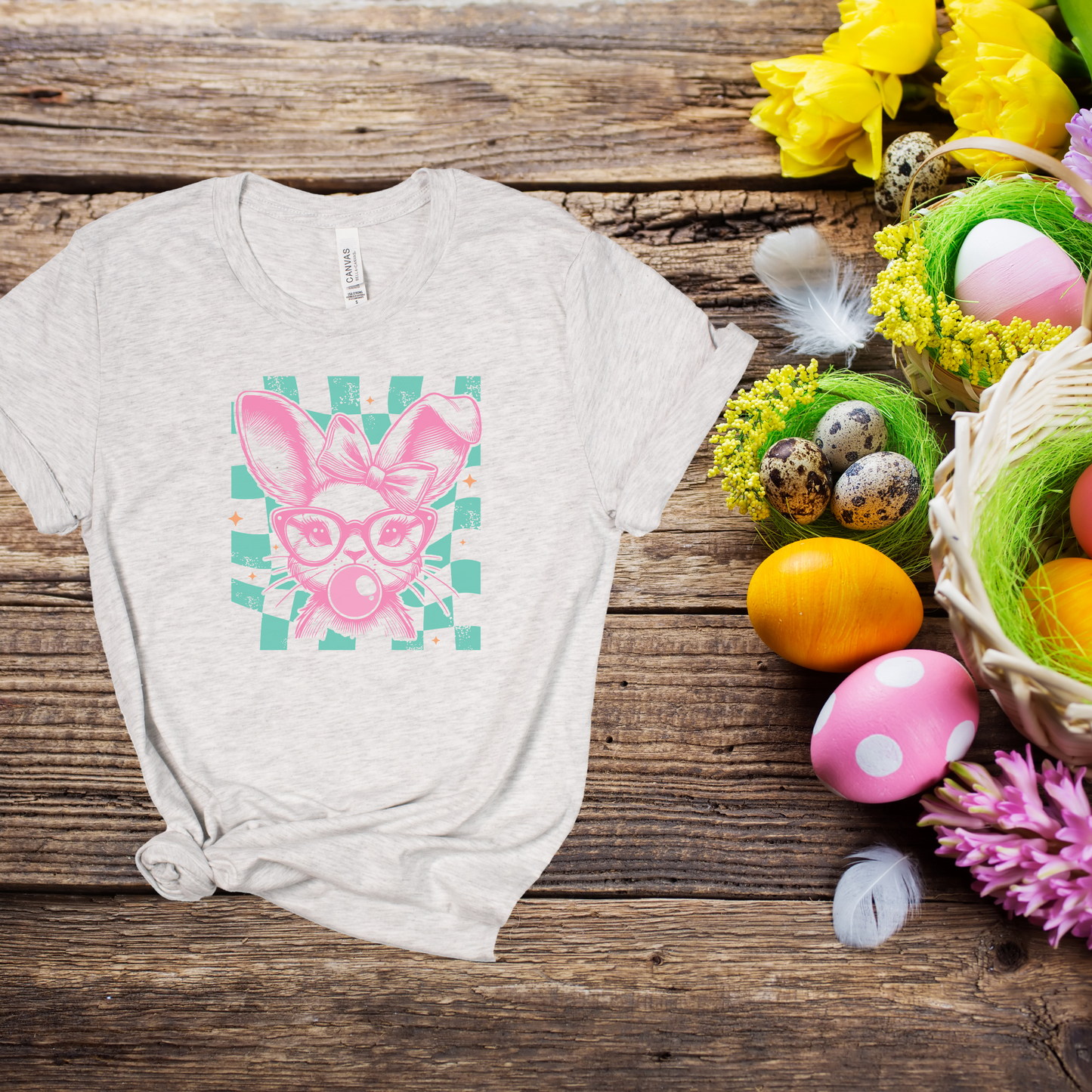 Bunny Blowing Bubble T-shirt