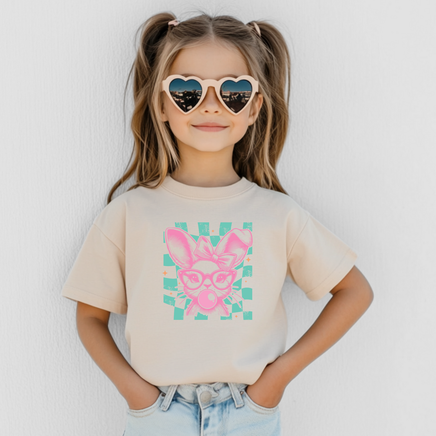 Bunny Blowing Bubble T-shirt