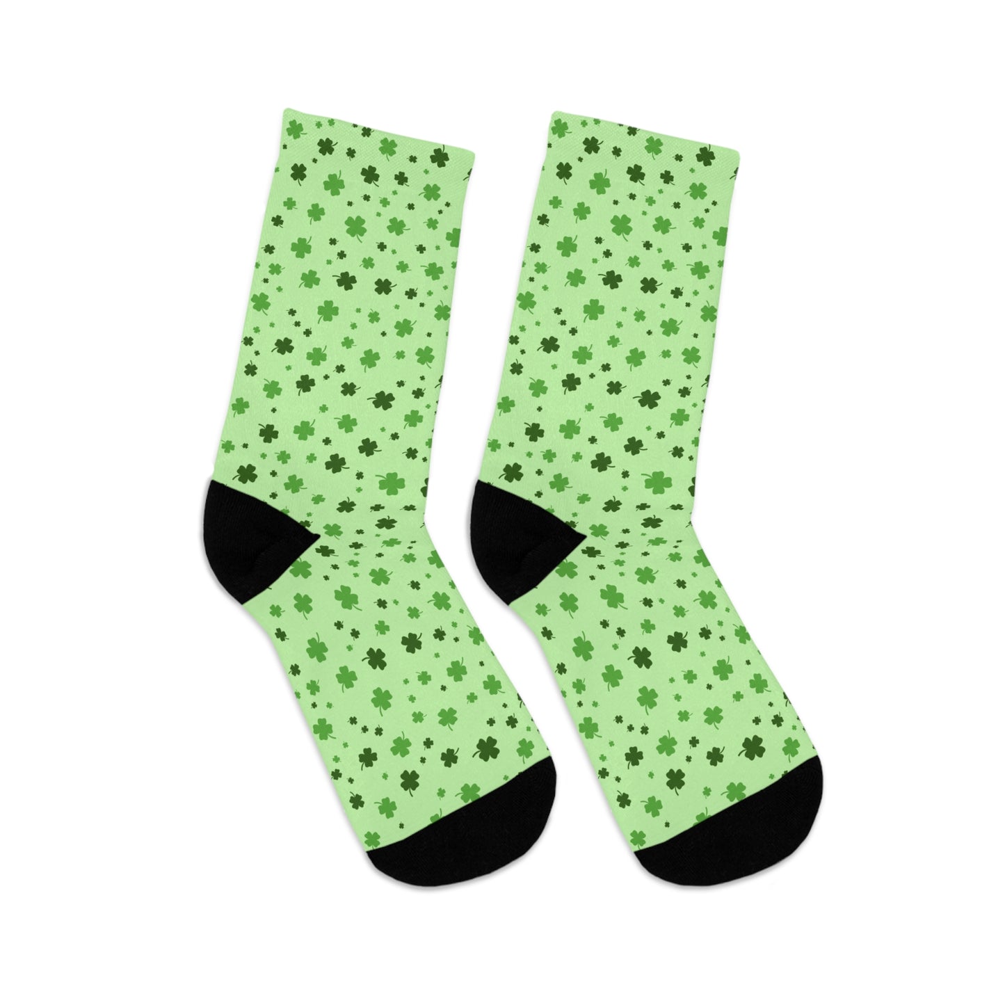 St. Patrick's Clover Leaf Socks