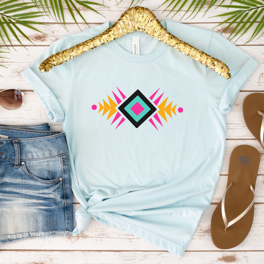 aztec print tshirt