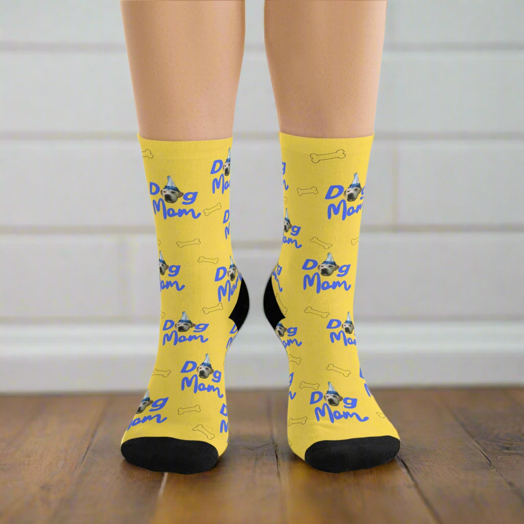 Custom Dog Mom Socks Option