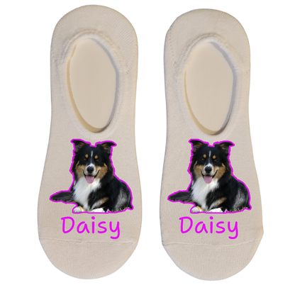 Custom No Show Dog Socks