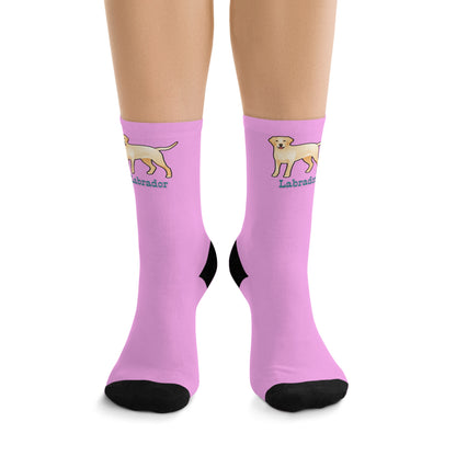 Labrador Breed Crew Sock