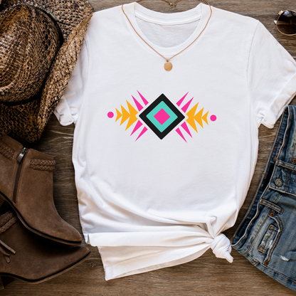 aztec print tshirt